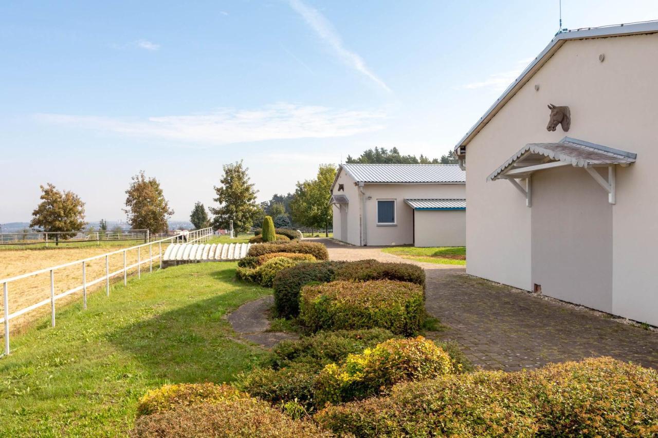 Farma Slunecny Dvur Apartmany A Family Stany Strecha Pod Strechou Hermanuv Mestec Dış mekan fotoğraf