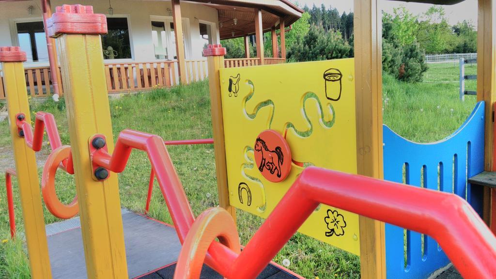 Farma Slunecny Dvur Apartmany A Family Stany Strecha Pod Strechou Hermanuv Mestec Dış mekan fotoğraf